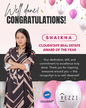 Shaikha - Cloudstaff Real Estate Award